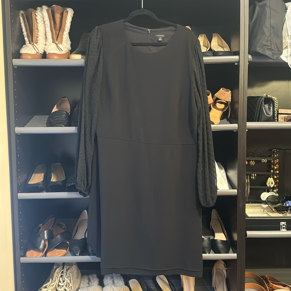 18 tall! Like new black cocktail dress